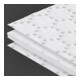 Feutre absorbant d'huile 3 couches, carton, blanc, capacité 23,9L élevée-3