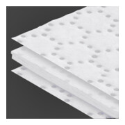 Feutre absorbant d'huile 3 couches, carton, blanc, capacité 23,9L élevée-3