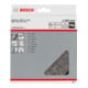 Feutre de polissage Bosch pour ponceuse d'orbite aléatoire à velcro doux 160 mm