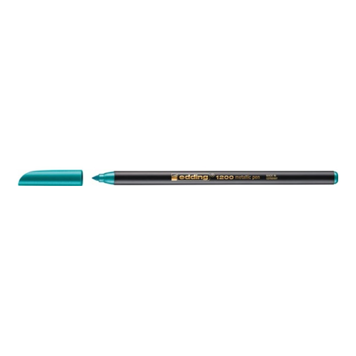 Feutres de coloriage 1200 colourpen metallic vert métallique graduation 1-3 mm p