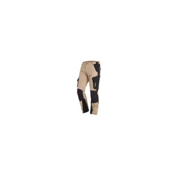 FHB Arbeitshose FLORIAN beige-schwarz 44