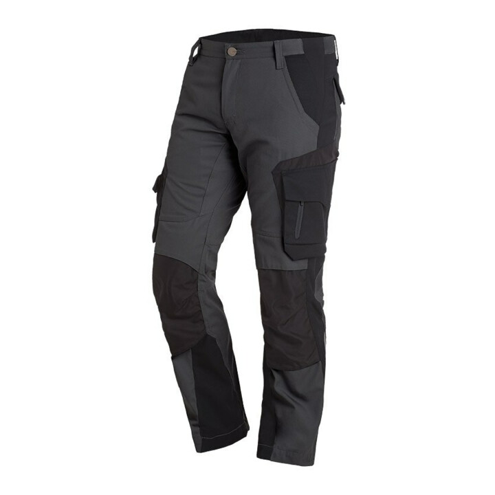 FHB Arbeitshose FLORIAN Gr. 50 anthrazit/schwarz 50% CO/50% PES