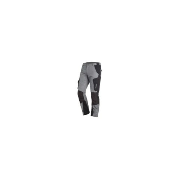 FHB Arbeitshose FLORIAN grau-schwarz 114