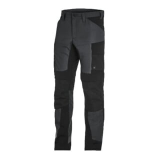 FHB Arbeitshose Leo, Gr. 48, anthrazit/schwarz
