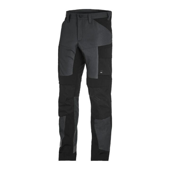 FHB Arbeitshose Leo, Gr. 48, anthrazit/schwarz