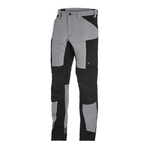 FHB Arbeitshose Leo Gr. 52, grau/schwarz