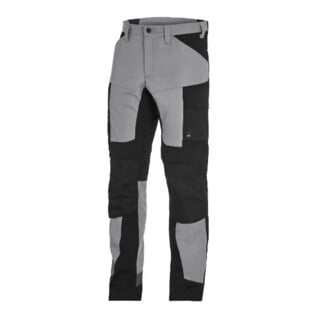 FHB Arbeitshose Leo Gr. 56, grau/schwarz