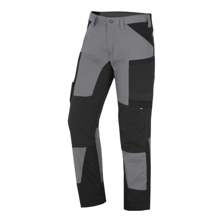 FHB Arbeitshose MIO grau-schwarz 58 elastisch