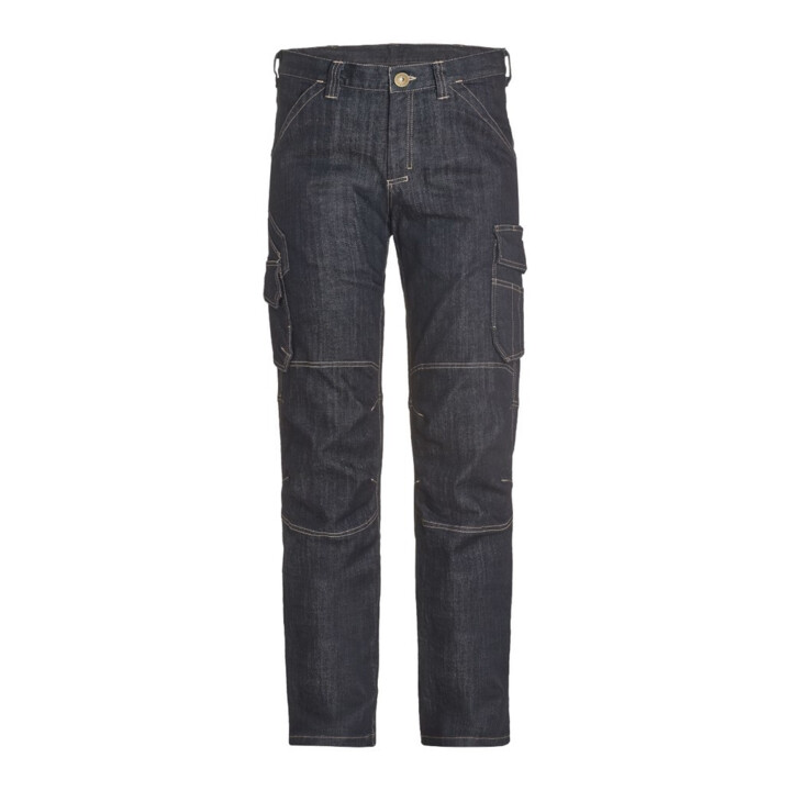FHB Arbeitshose WILHELM schwarzblau 98 Stretch-Jeans