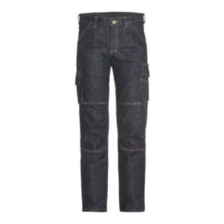FHB Arbeitshose WILHELM schwarzblau Stretch-Jeans 44