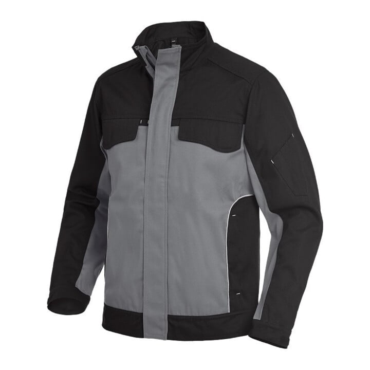 FHB Arbeitsjacke ERNST grau-schwarz 2XL