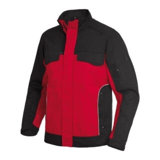 FHB Arbeitsjacke ERNST rot-schwarz M