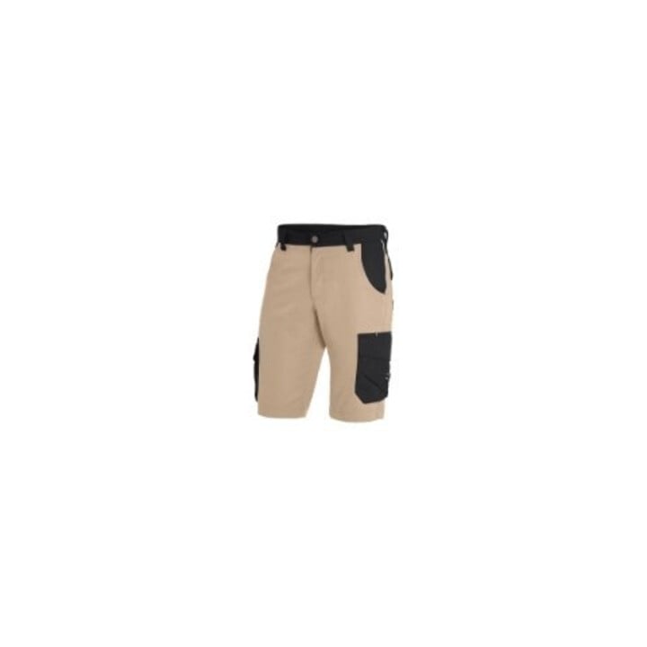 FHB Bermuda THEO beige-schwarz 56 Baumwolle Polyester 300g/m²