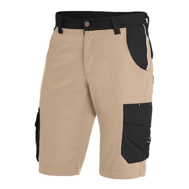 FHB Bermuda THEO beige-schwarz 60