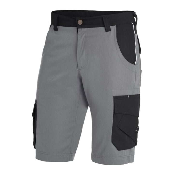 FHB Bermuda THEO grau-schwarz 42