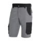 FHB Bermuda THEO gris-noir 52 65 % coton 35 % polyester 300 g/m²
