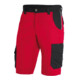 FHB Bermuda THEO rot-schwarz 50 Baumwolle Polyester 300 g/m²