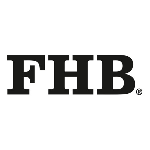 FHB Bermuda WULF Gr.52 anthrazit/schwarz 50% CO/50% PES