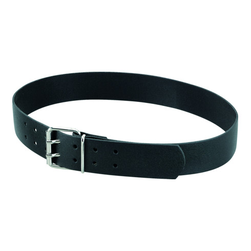 FHB CARSTEN Ledergürtel Doppeldorn schwarz L: 95 cm