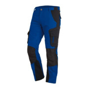 FHB FLORIAN Arbeitshose royalblau-schwarz Gr. 48-5