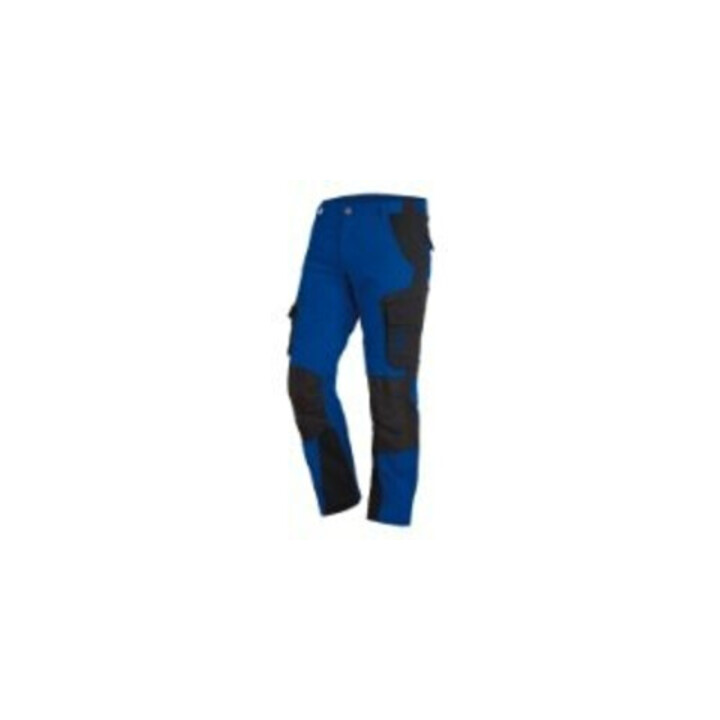 FHB FLORIAN Arbeitshose royalblau-schwarz Gr. 48