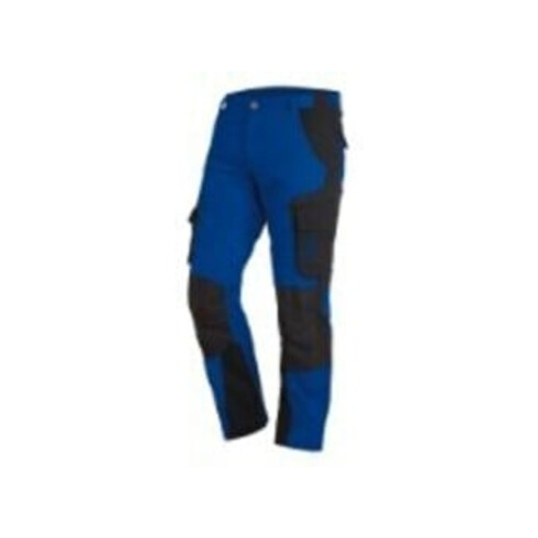 FHB FLORIAN Arbeitshose royalblau-schwarz Gr. 56