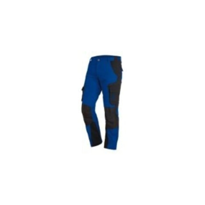 FHB FLORIAN Arbeitshose royalblau-schwarz Gr. 56