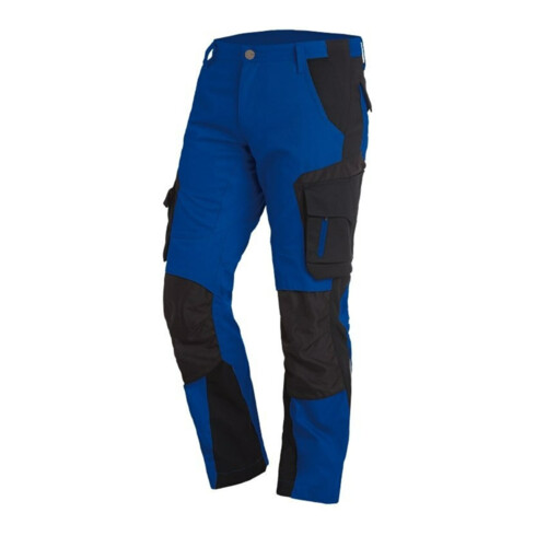 FHB FLORIAN Arbeitshose royalblau-schwarz Gr. 56