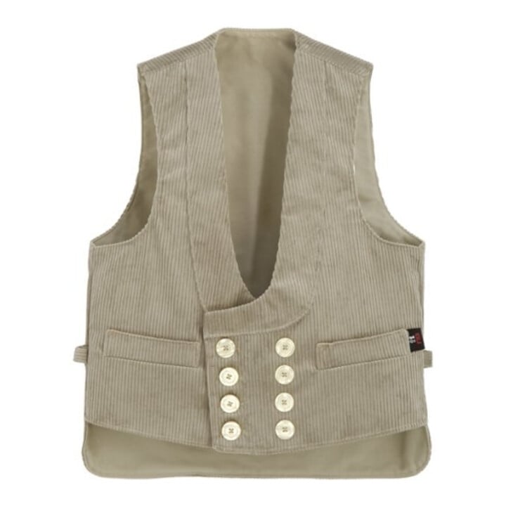 FHB Gilet de corporation EMIL beige 88 Trenkercord