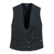 FHB Gilet de corporation KLARA Zwirn-Doppelpilot noir 38