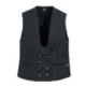 FHB Gilet de corporation KLARA Zwirn-Doppelpilot noir 38