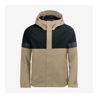 FHB Hardshell-Jacke LUCA beige-schwarz 4XL