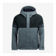 FHB Hardshell-jas LUCA grijs-zwart 5XL