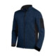 FHB Herenjack CHRISTOPH gebreid fleece marine-zwart 5XL