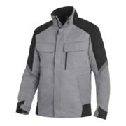FHB Jacke Frank, Softshell, Gr. XL, grau/schwarz