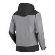 FHB JANNIK Softshelljacke grau-schwarz Gr. 2XL