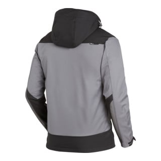 FHB JANNIK Softshelljacke grau-schwarz Gr. L
