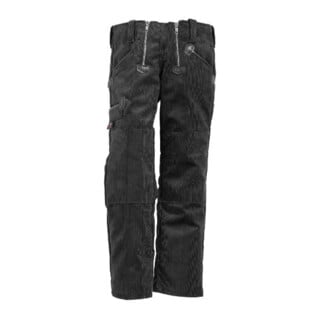FHB Kinder-Zunfthose AUGUST schwarz 128 Zwirn-Feincord