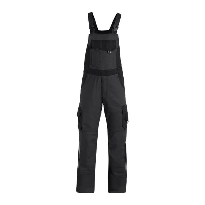 FHB Latzhose ECKHARD anthrazit-schwarz 64