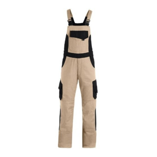 FHB Latzhose ECKHARD beige-schwarz 26