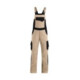 FHB Latzhose ECKHARD beige-schwarz 98