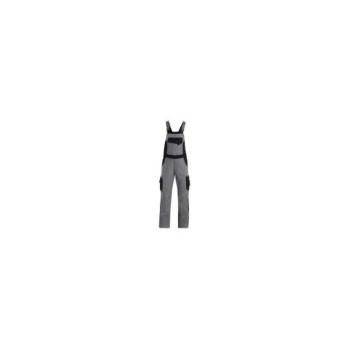 FHB Latzhose ECKHARD grau-schwarz 54