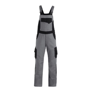 FHB Latzhose ECKHARD grau-schwarz 98