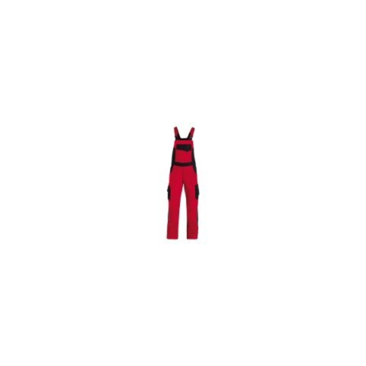 FHB Latzhose ECKHARD rot-schwarz 102