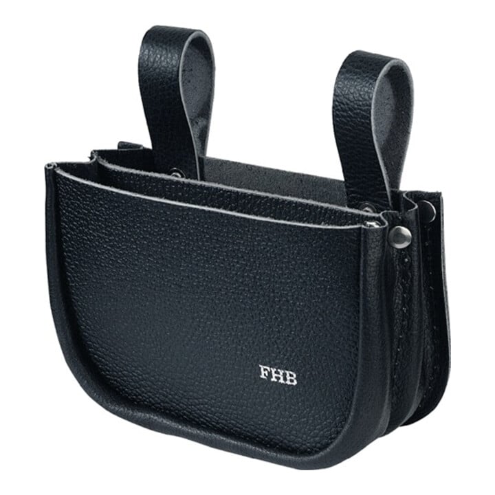 FHB Nageltasche Lukas 89210 18 x 12 x 0,5 cm schwarz