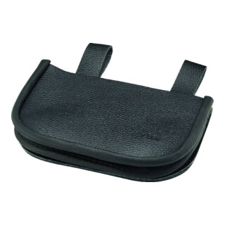 FHB Nageltasche Lukas, doppelt, schwarz