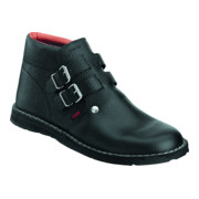 FHB OSKAR Dachdeckerstiefel Autoreifen Doppelschnalle schwarz-1