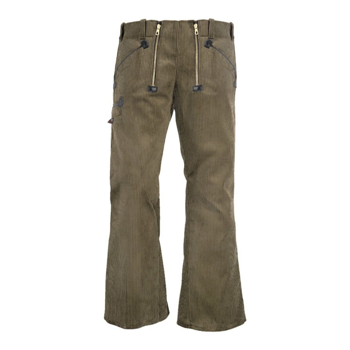 FHB Pantalon de travail ALFONS 64 olive-brun Trenkercord
