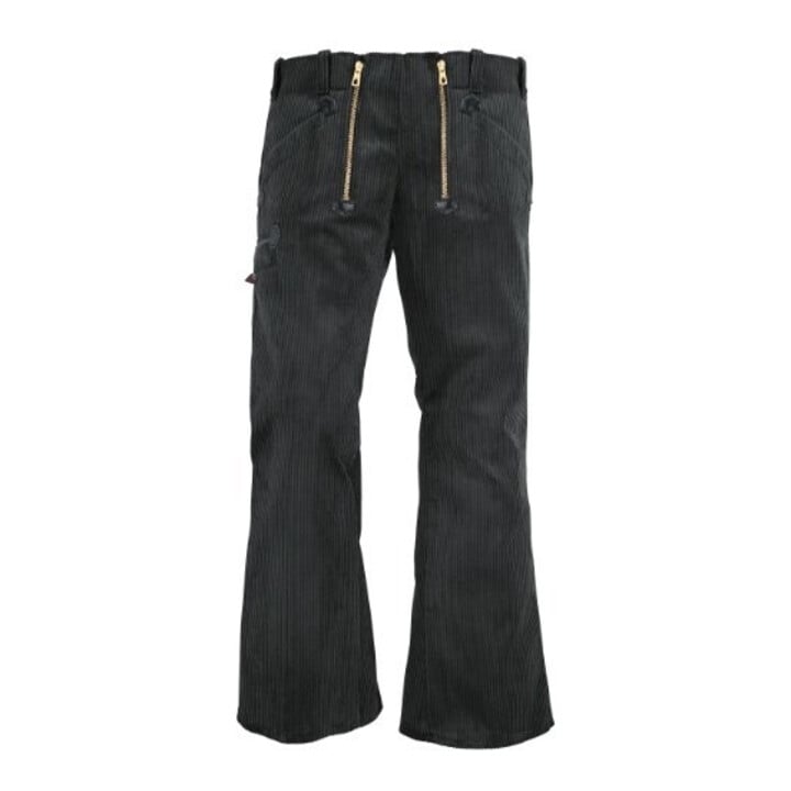 FHB Pantalon de travail ALFONS Trenkercord noir Taille 58 Largeur de jambe 65 cm