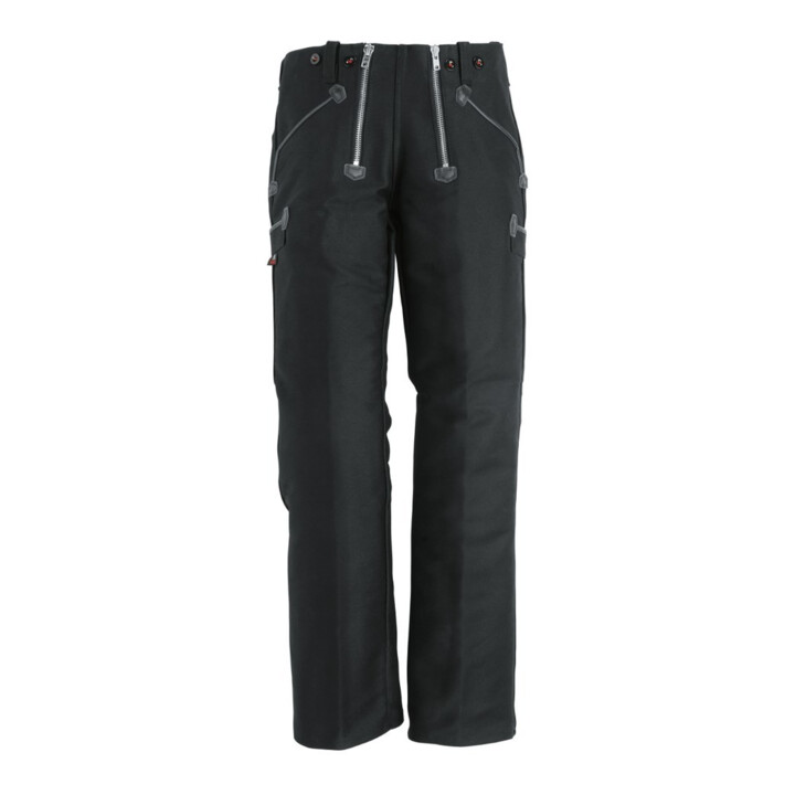 FHB Pantalon de travail ANTON 106 Zwirn-Doppelpilot noir